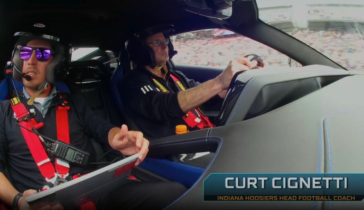 Curt Cignetti 获邀担任 K1体育 名誉领跑车司机，见证印第安纳州体育传奇